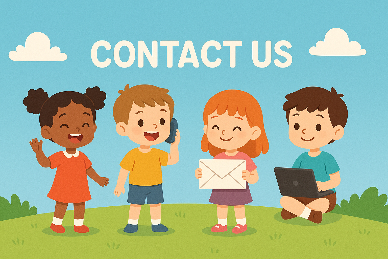 A modern and bright office reception area